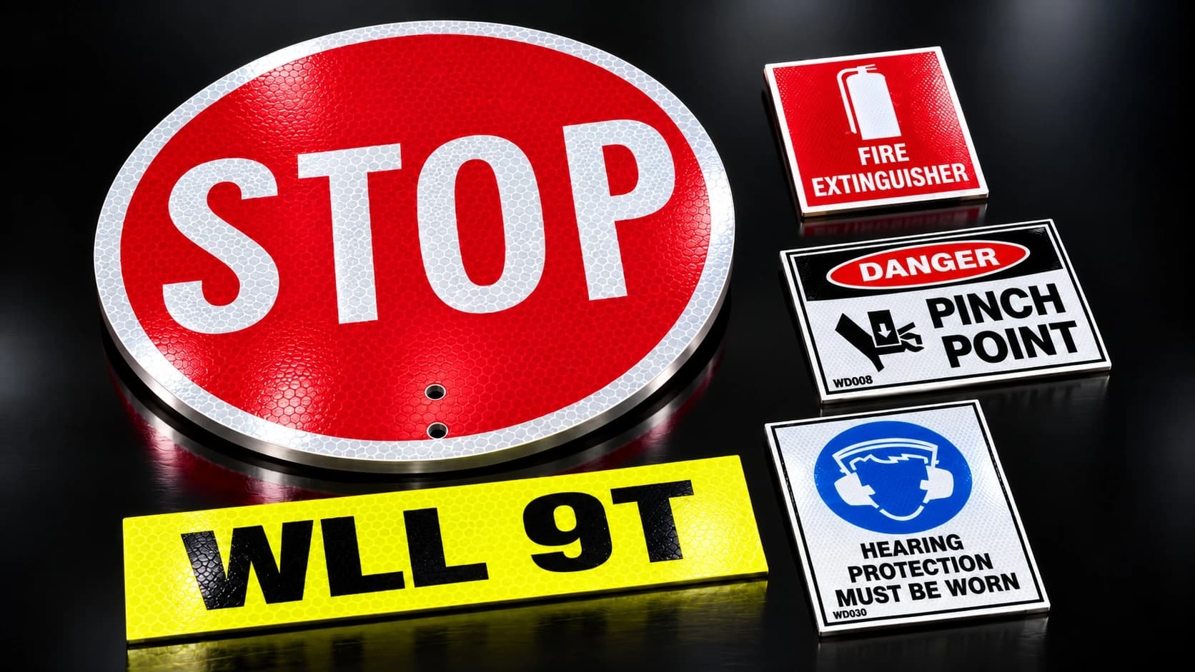 Reflective Safety and Industrial Vinyl Signage and Decals