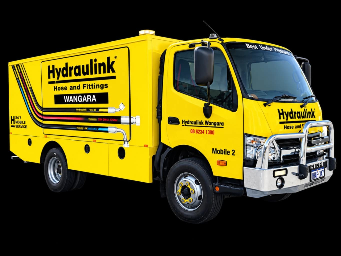 Hydraulink Wangara Mobile Service Truck Fleet Branding